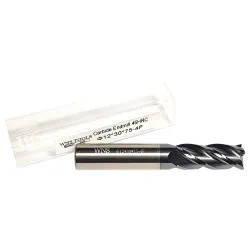 Frez węglikowy VHM Fi12 x 75mm 45HRC 4Z